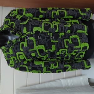 HS Gina G wool blend jacket, size L?